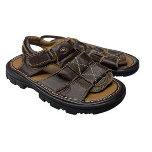 Jumbo Coco Toddler Boys Brown Sandals Size 1